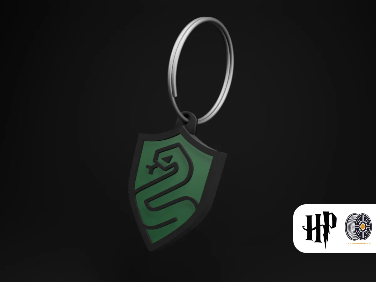 Harry Potter House Keychain