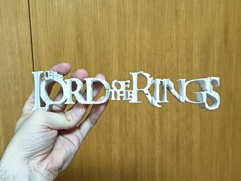 LOTR / Flip Text with The Felllowship