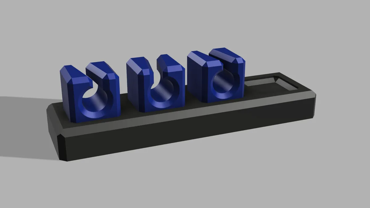 Modular magnetic cable organizer