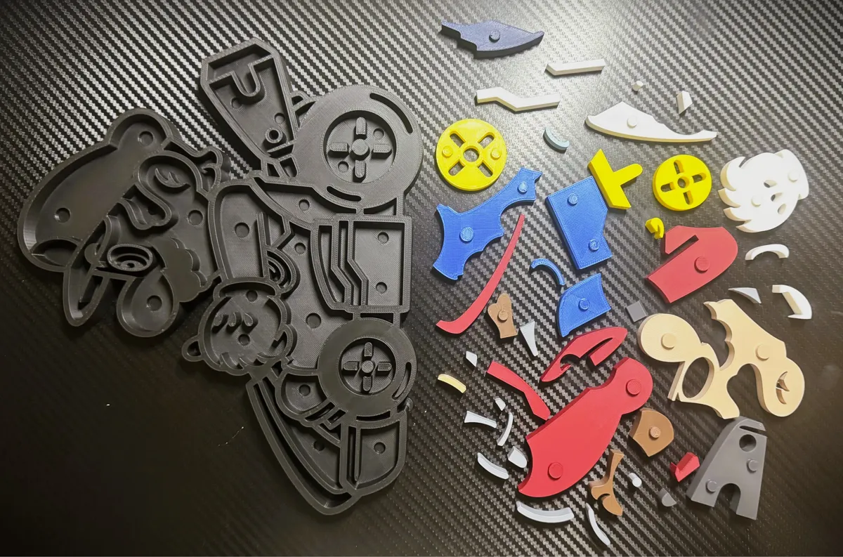 Mario Kart Wall Art, photo 3 of 4 - Mario Kart Wall Art Home Decor Items
