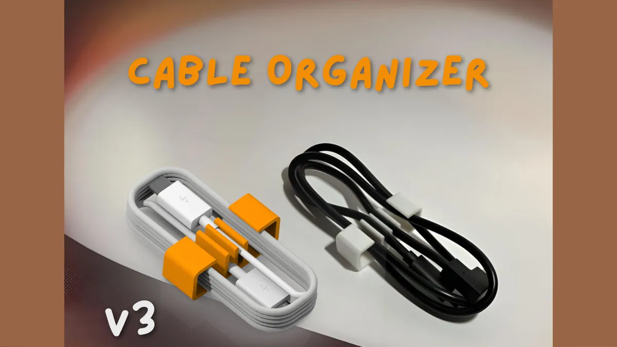 Compact Cable Organizer