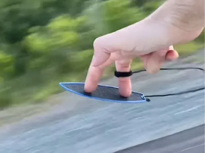 Finger Surfboard