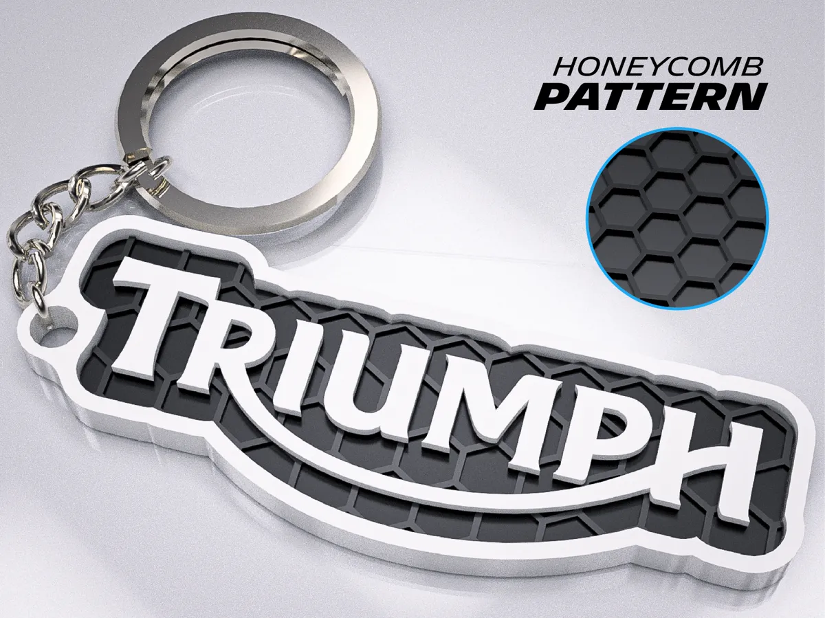Triumph Keychain