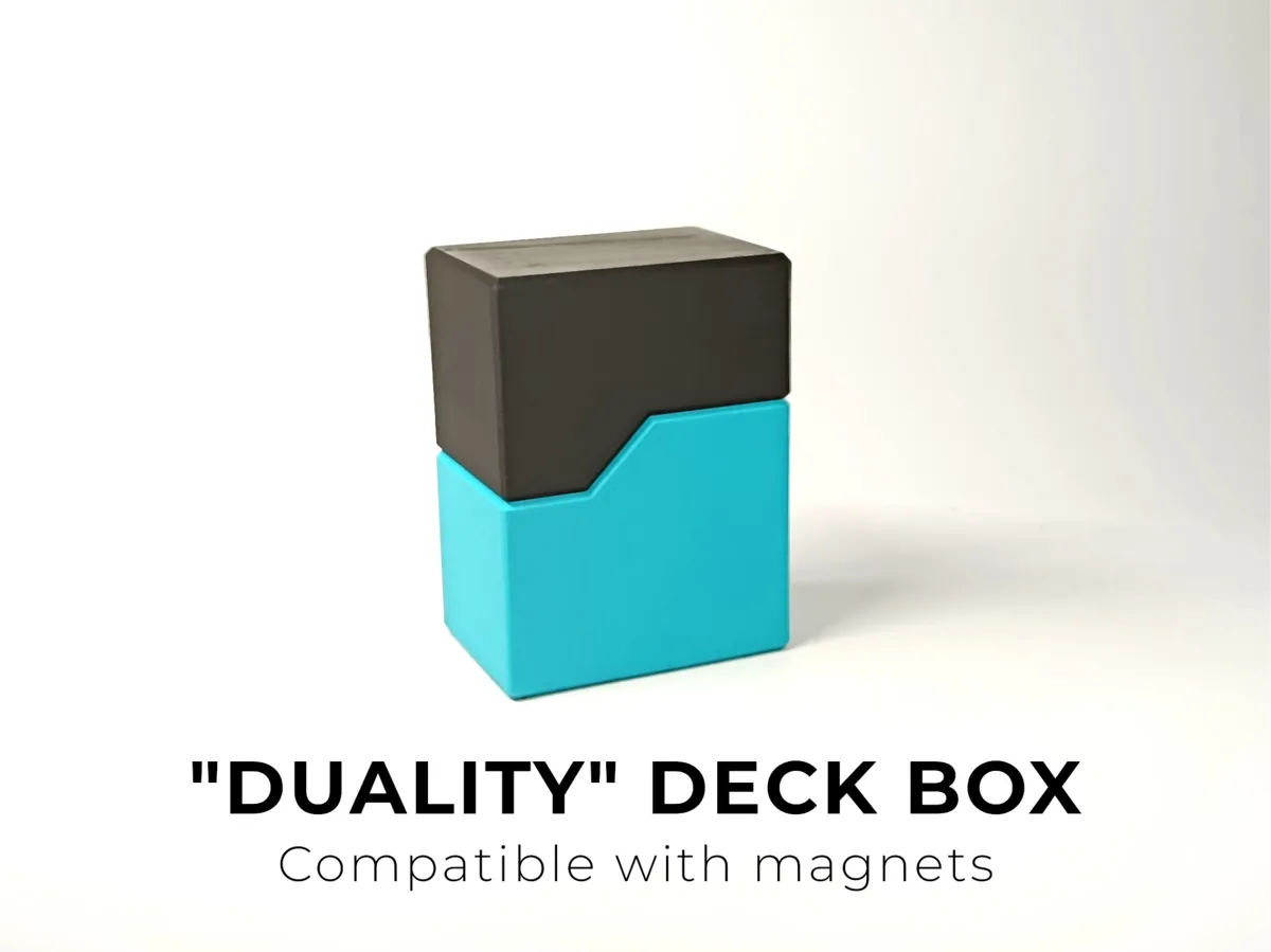 "Duality" Deck Box | Magnets | 60, 80, 100 cards
