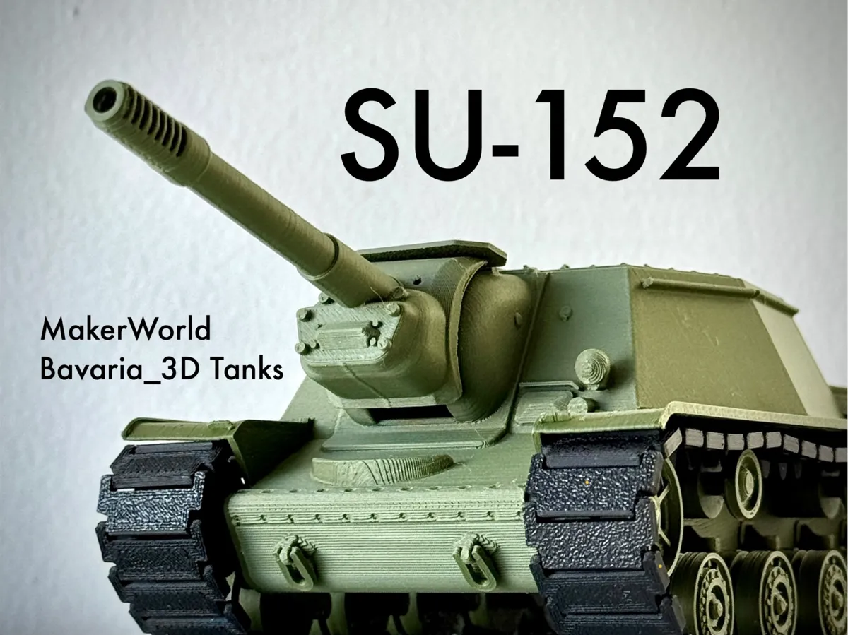 SU-152 Self-Propelled Heavy Howitzer 1/35 Scale - Tanks & Military Models, in stock