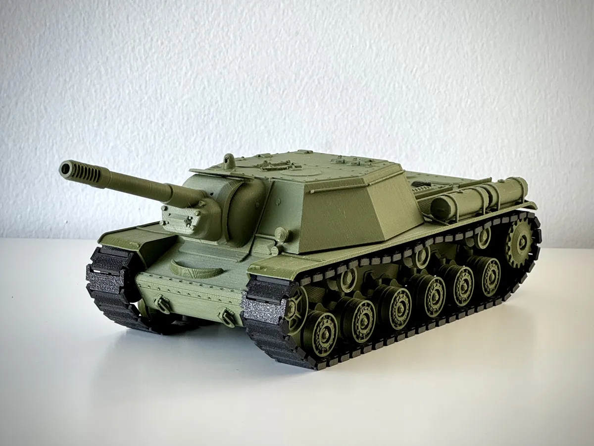 SU-152 Self-Propelled Heavy Howitzer 1/35 Scale, photo 2 of 4 - SU-152 Self-Propelled Heavy Howitzer 1/35 Scale Models, RC & Drones