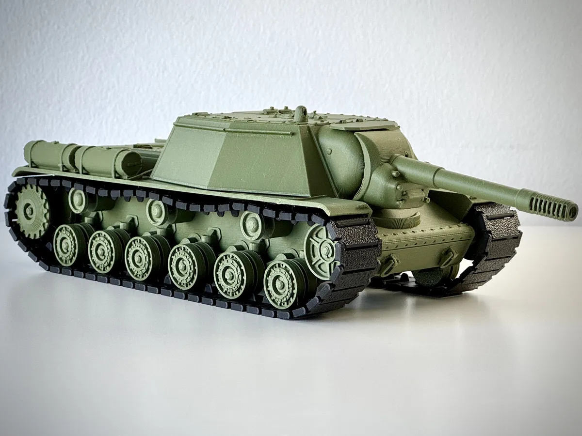 SU-152 Self-Propelled Heavy Howitzer 1/35 Scale, photo 3 of 4 - SU-152 Self-Propelled Heavy Howitzer 1/35 Scale Models, RC & Drones