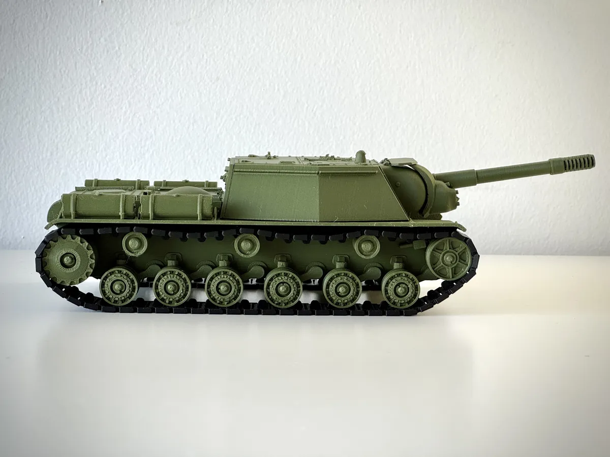 SU-152 Self-Propelled Heavy Howitzer 1/35 Scale, photo 4 of 4 - SU-152 Self-Propelled Heavy Howitzer 1/35 Scale Models, RC & Drones