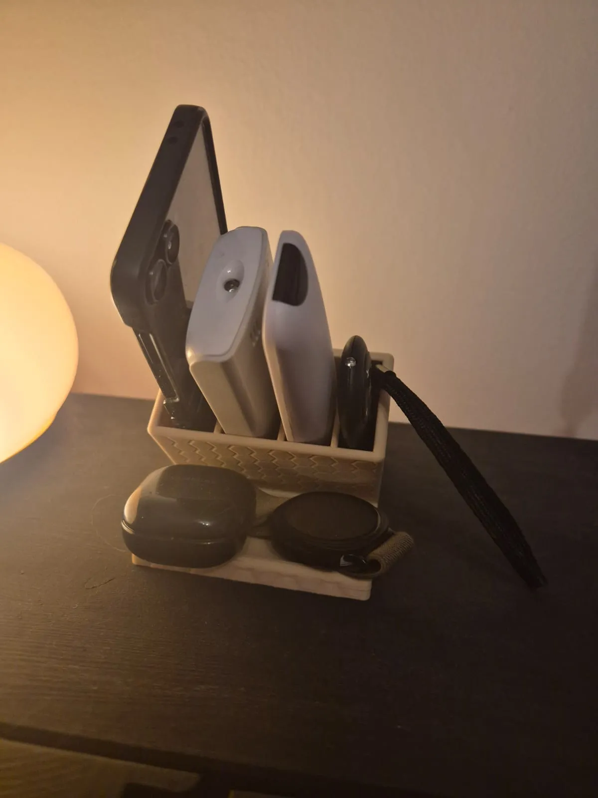 Desk Organizer with Remote Holder & Accessory Tray, photo 3 of 4 - Desk Organizer with Remote Holder & Accessory Tray Desk & Office