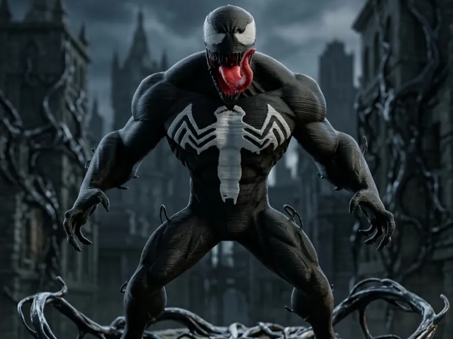 Figura de Venom Multicolor