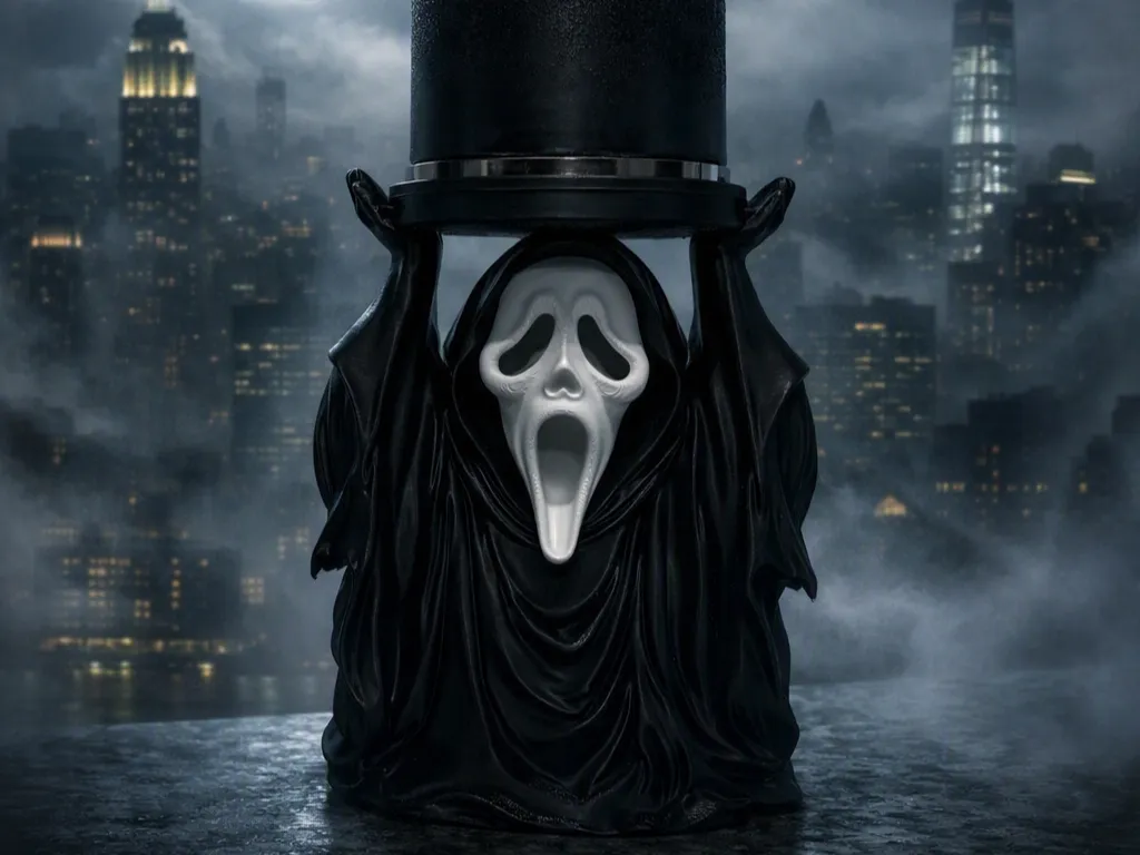 GhostFace Candle Holder