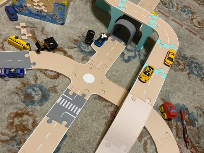 Kubko car-part2 / Variable car tracks - Overpass