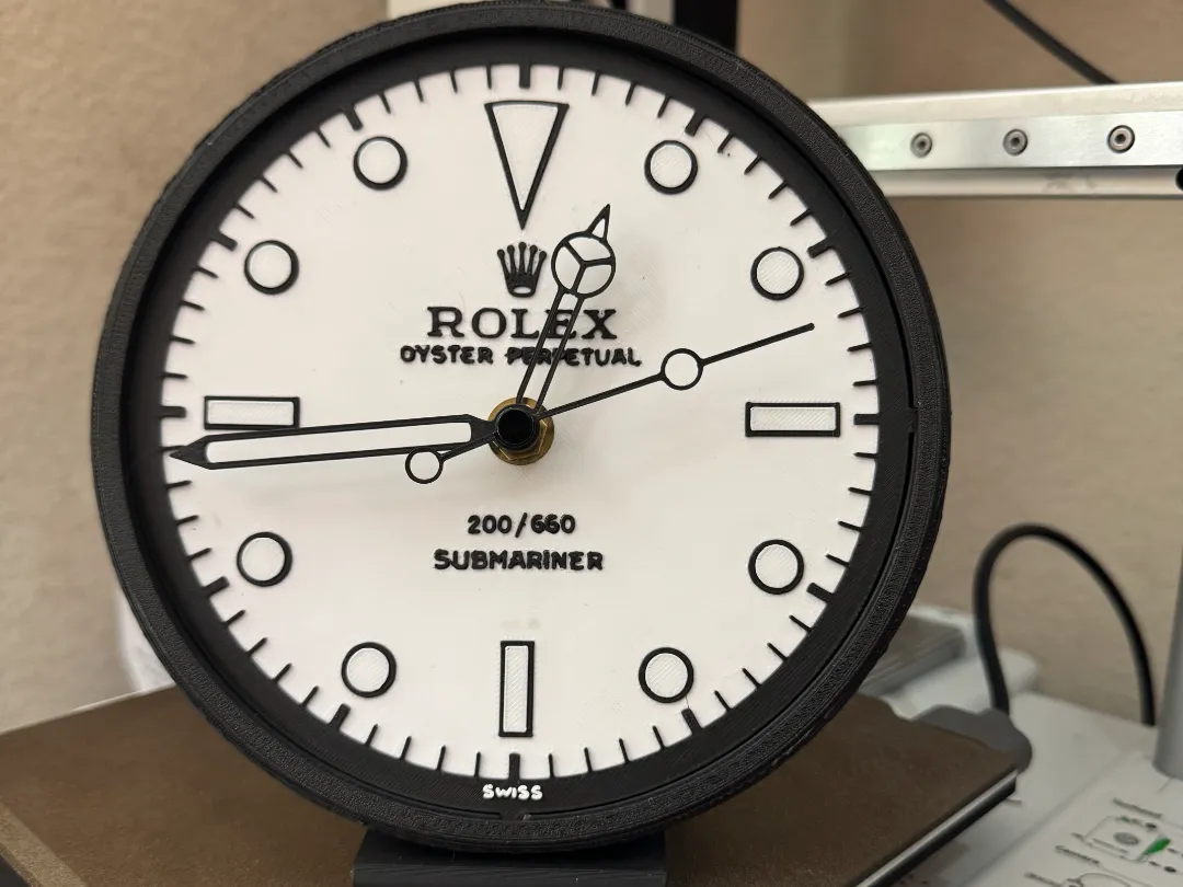Rolex Style Clock