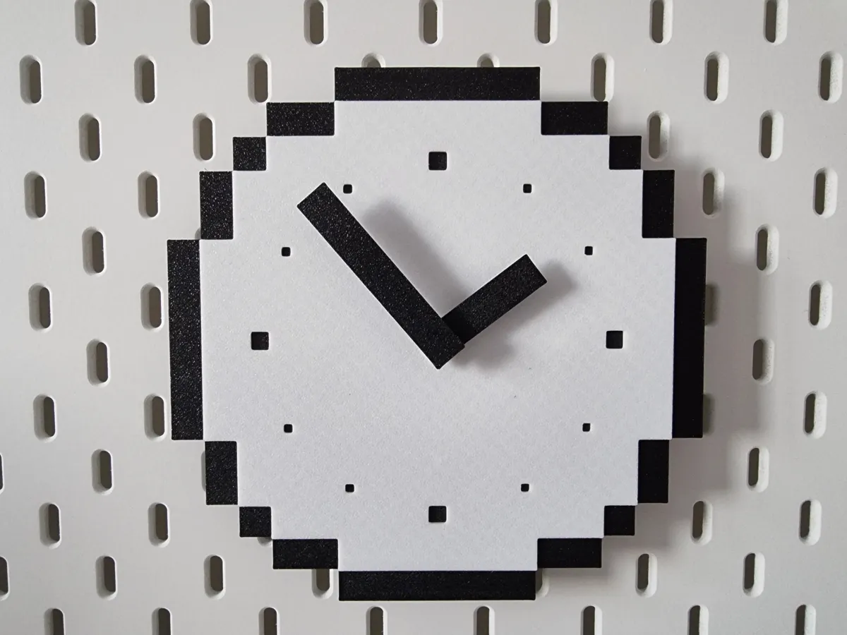Pixel Style Wall Clock - Wall Clocks, in stock in India