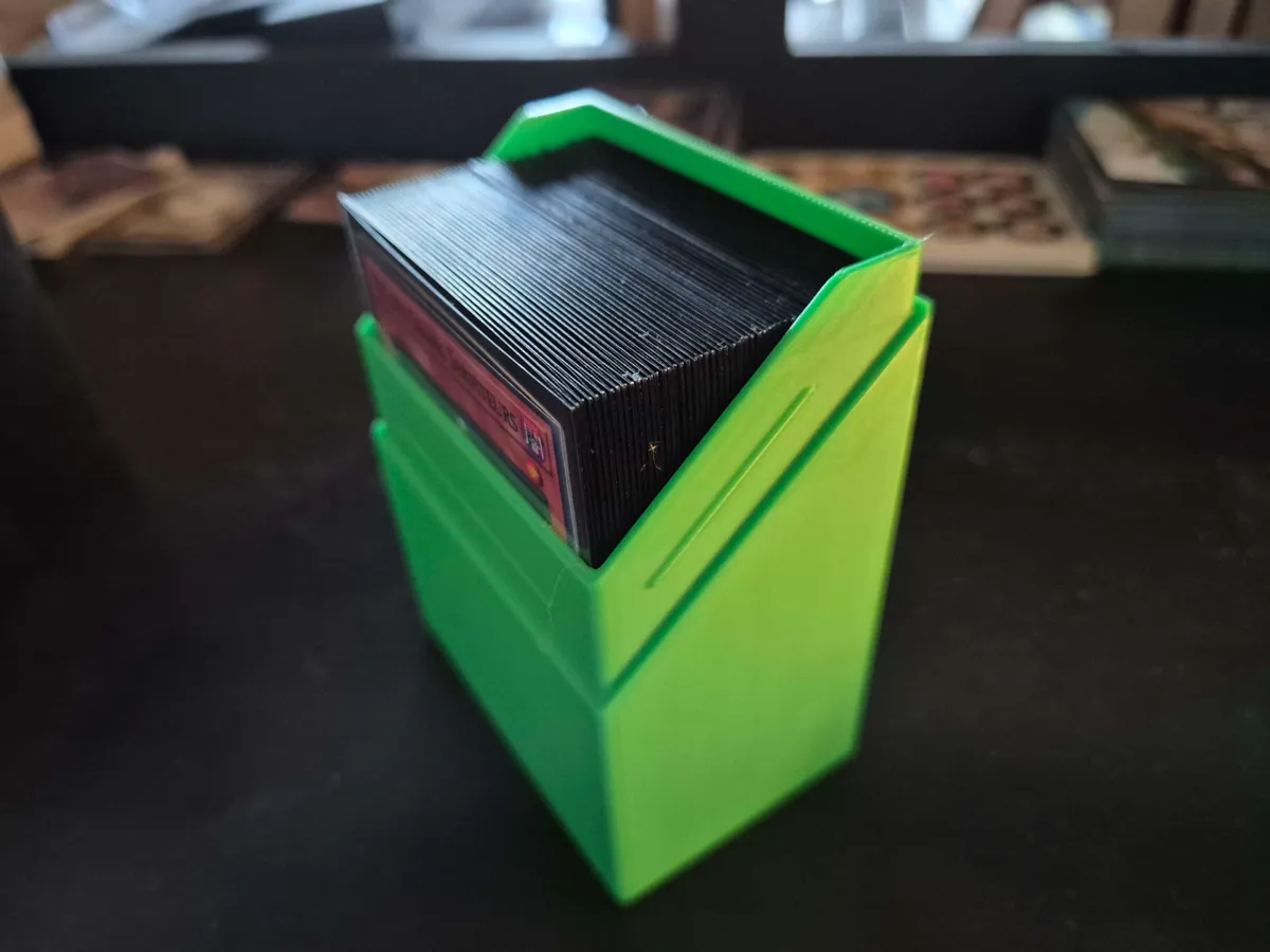 Hingeless deckbox, photo 2 of 3 - Hingeless deckbox Board Games & Tabletop