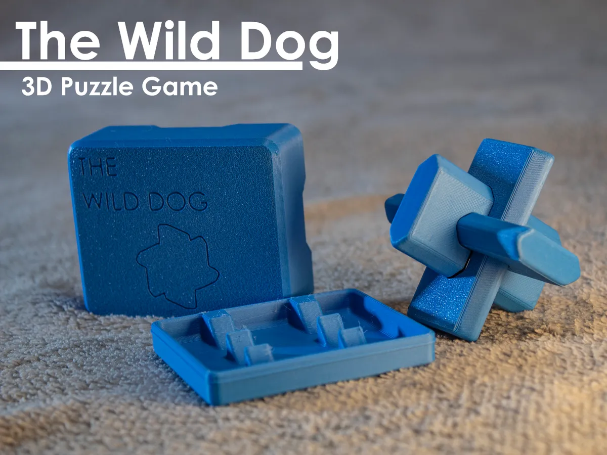 3D Puzzle Game - The Wild Dog