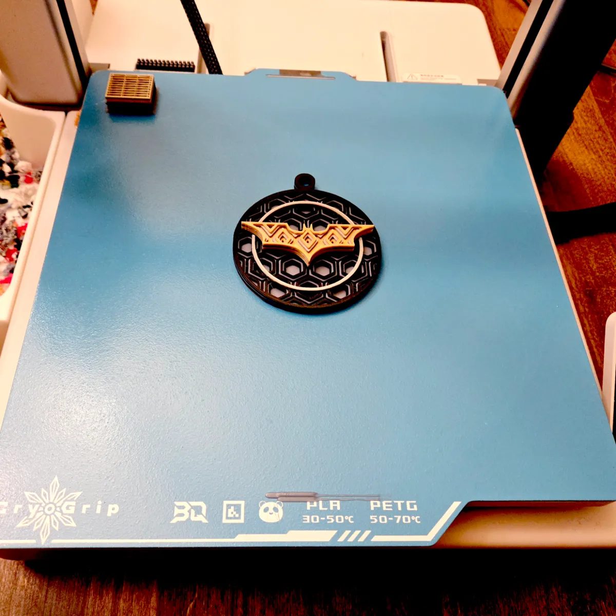 DC Batman Begins Mosaic Holiday Ornament, photo 2 of 2 - DC Batman Begins Mosaic Holiday Ornament Home Decor Items