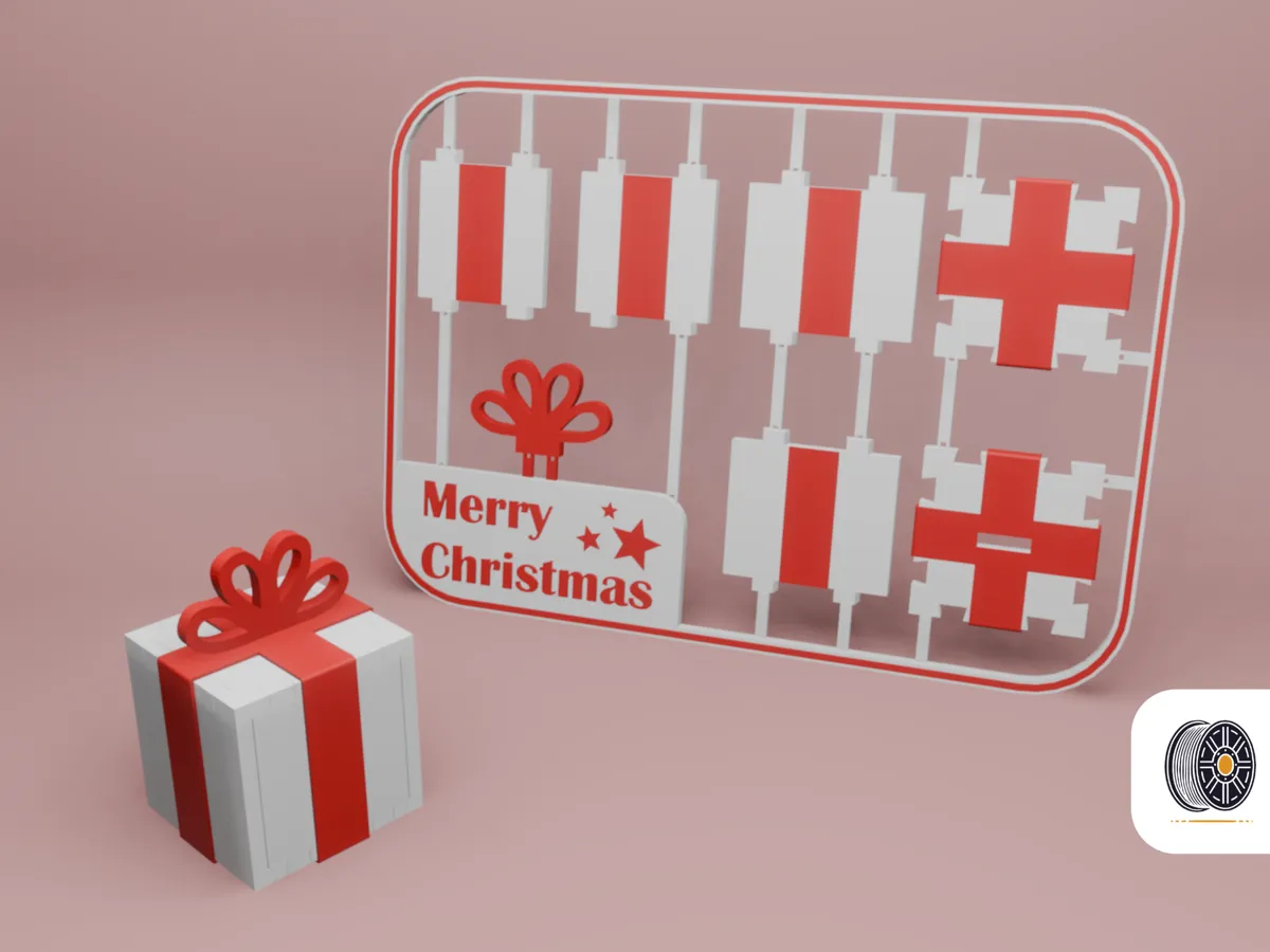 Christmas Present Card Kit | Multiple Languages