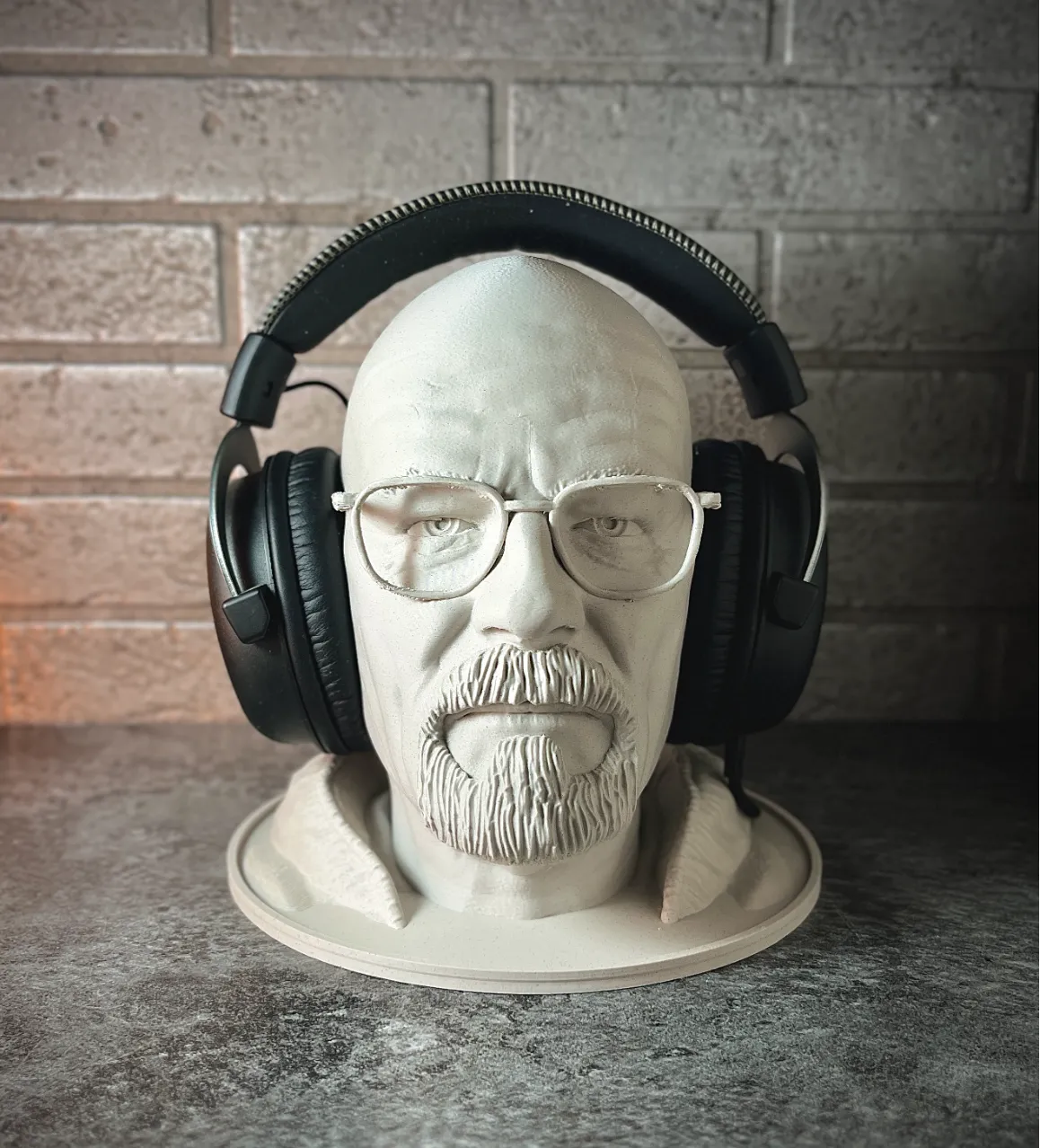 Headphone Stand - Walter White Bust - Breaking Bad