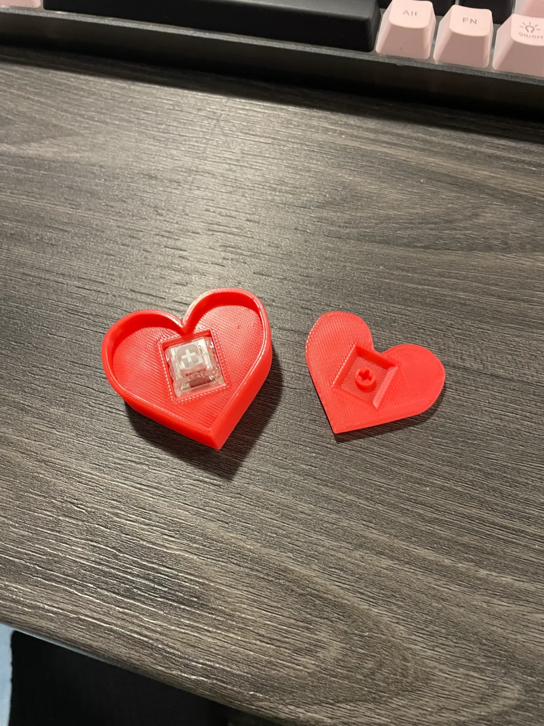 Heart Clicker Fidget Stress Relief Toy, photo 2 of 3 - Heart Clicker Fidget Stress Relief Toy Fidget & Sensory Toys