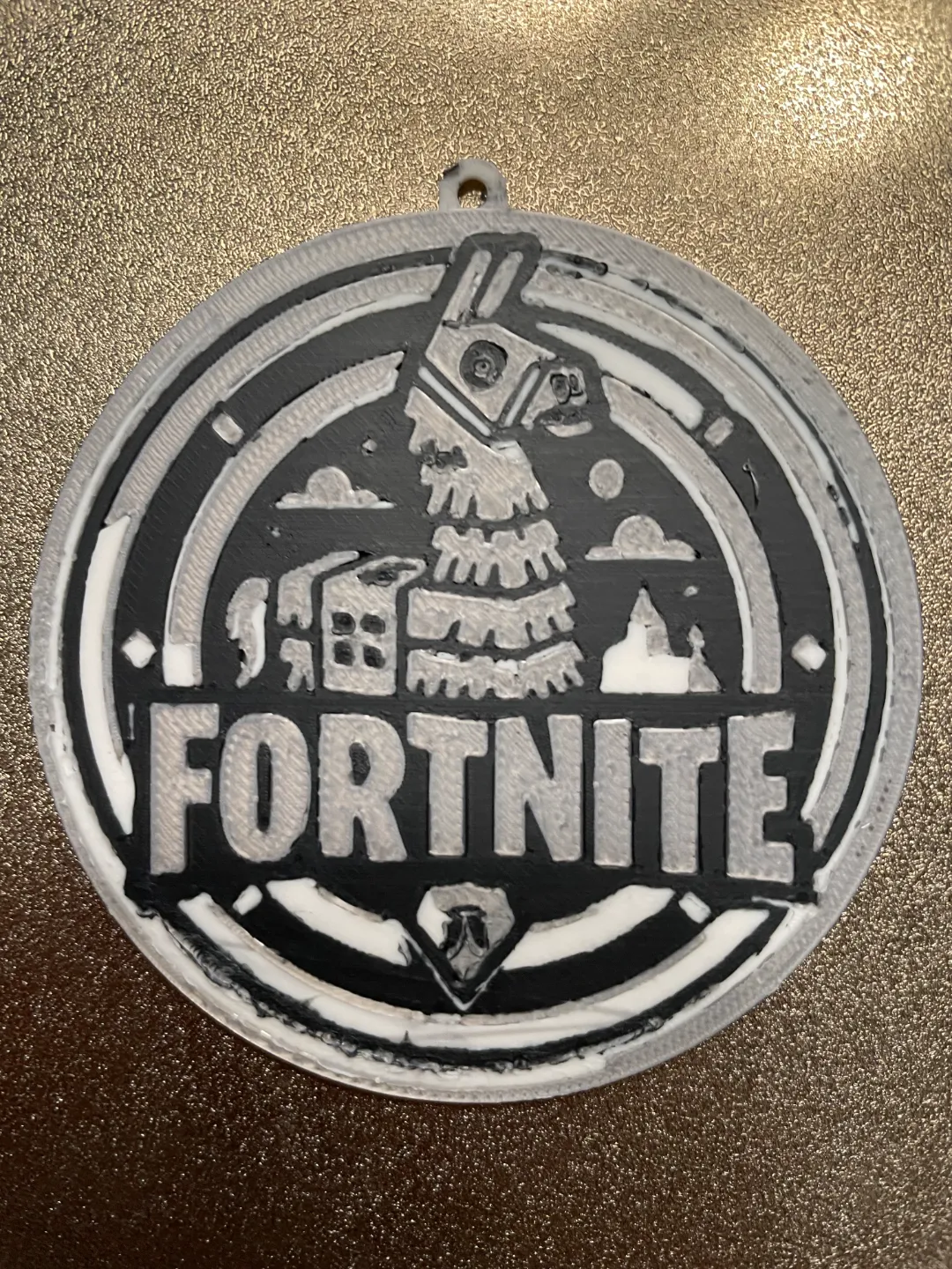 Fortnite keychain, photo 2 of 2 - Fortnite keychain Generative Art