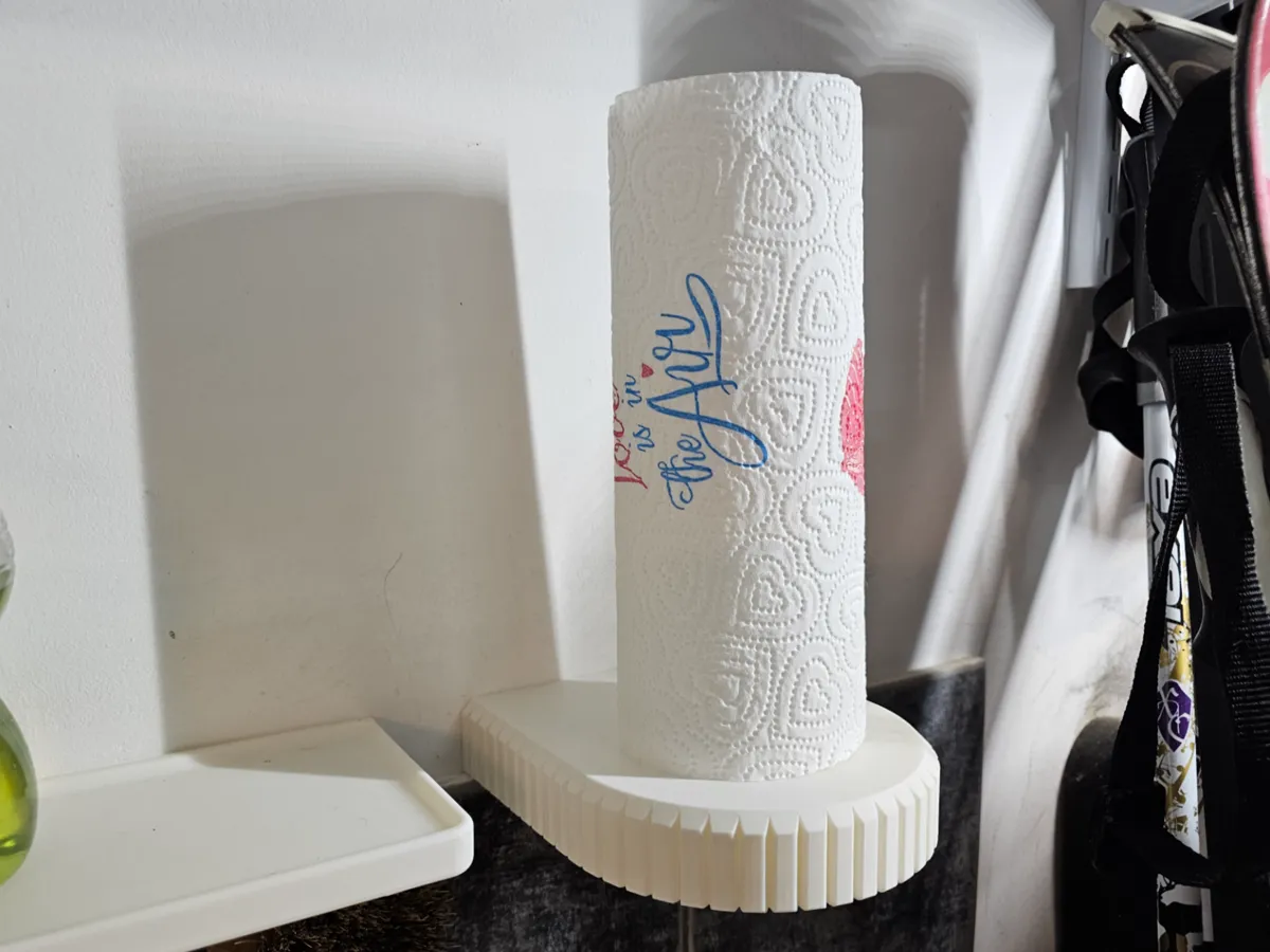 Paper towel holder - Wallmount hidden bracket