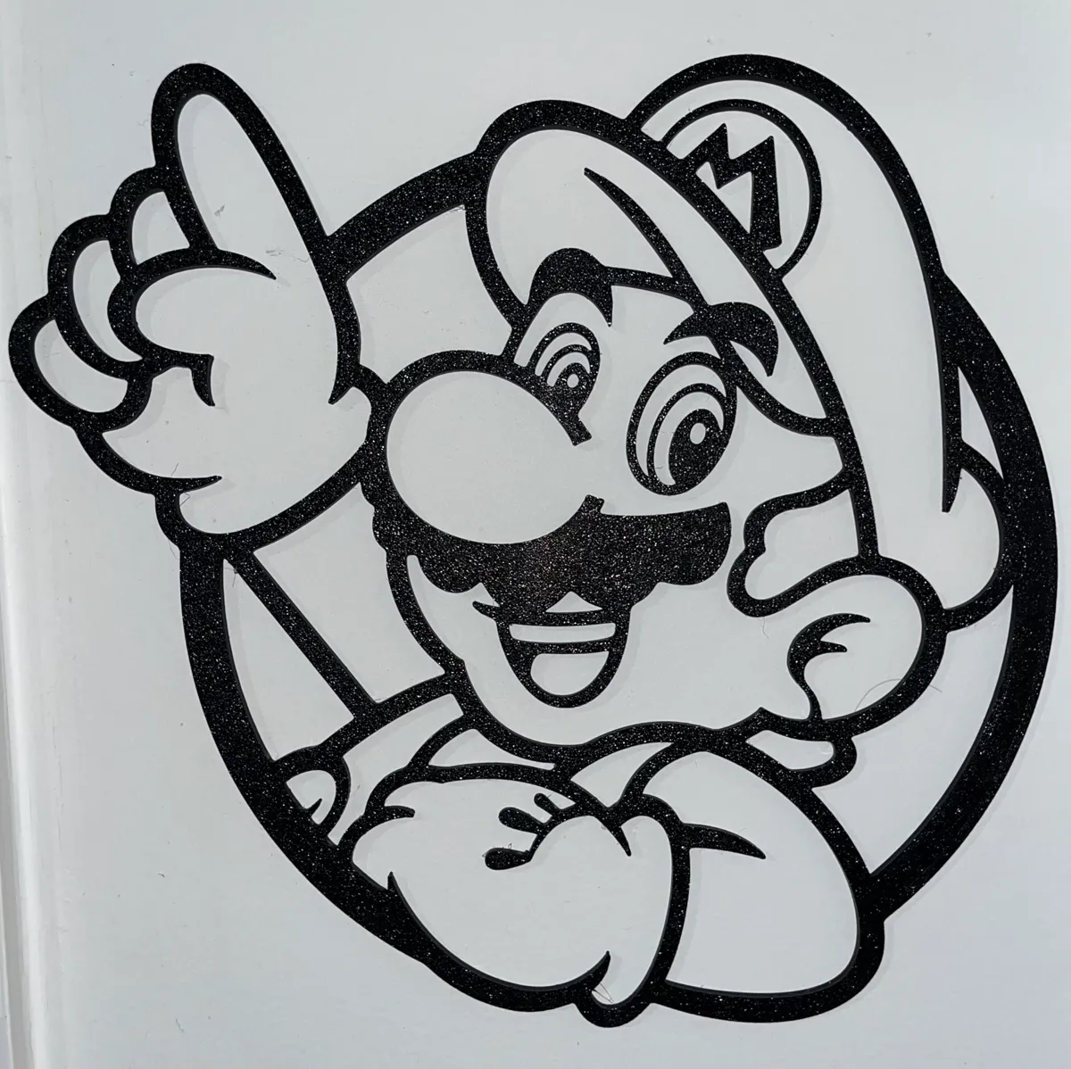 wall art Mario