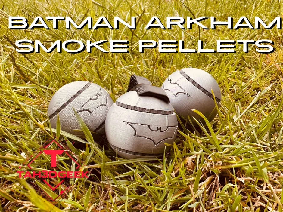 Batman Smoke Pellet, Arkham-Inspired Cosplay Prop