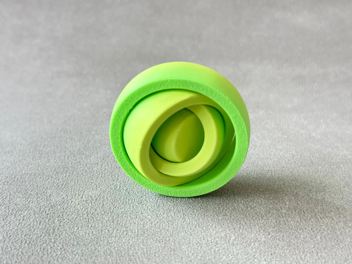 4-Ring Gyro Fidget Toy, Spin & Relax Anywhere