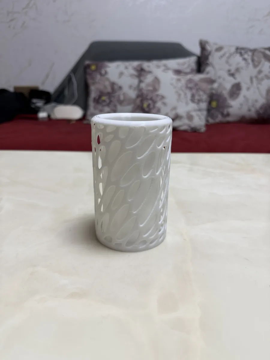 voronoi pen holder, photo 3 of 4 - voronoi pen holder Desk & Office