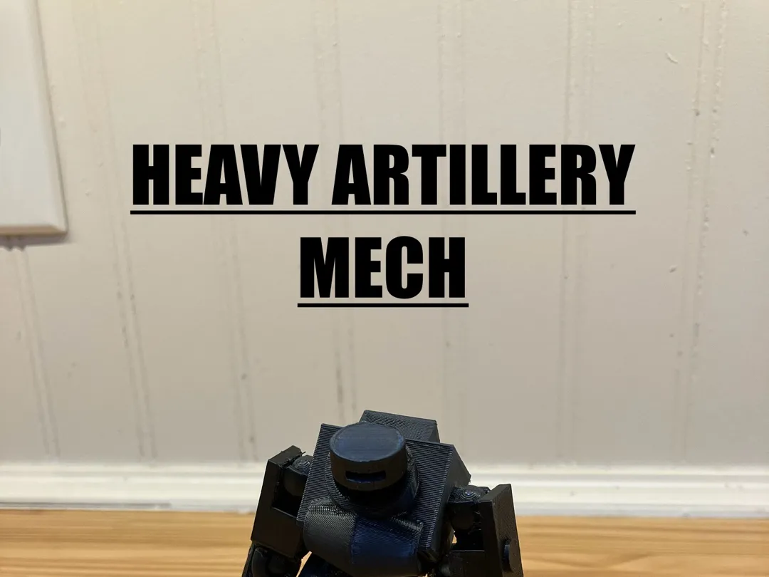 heavy artillery mech