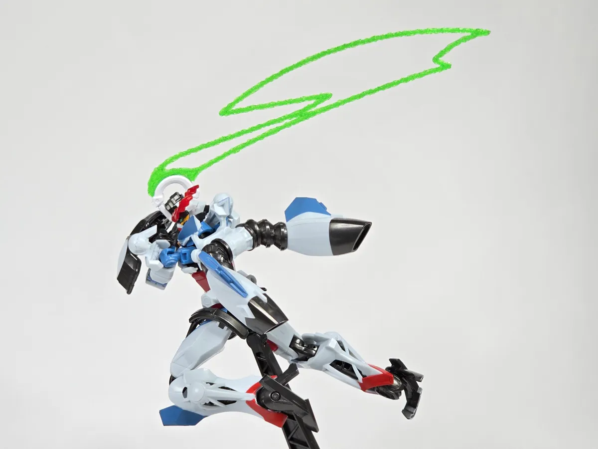 GUNDAM GQuuuuuuX 光束軍刀改裝零件（G FRAME FA版本）