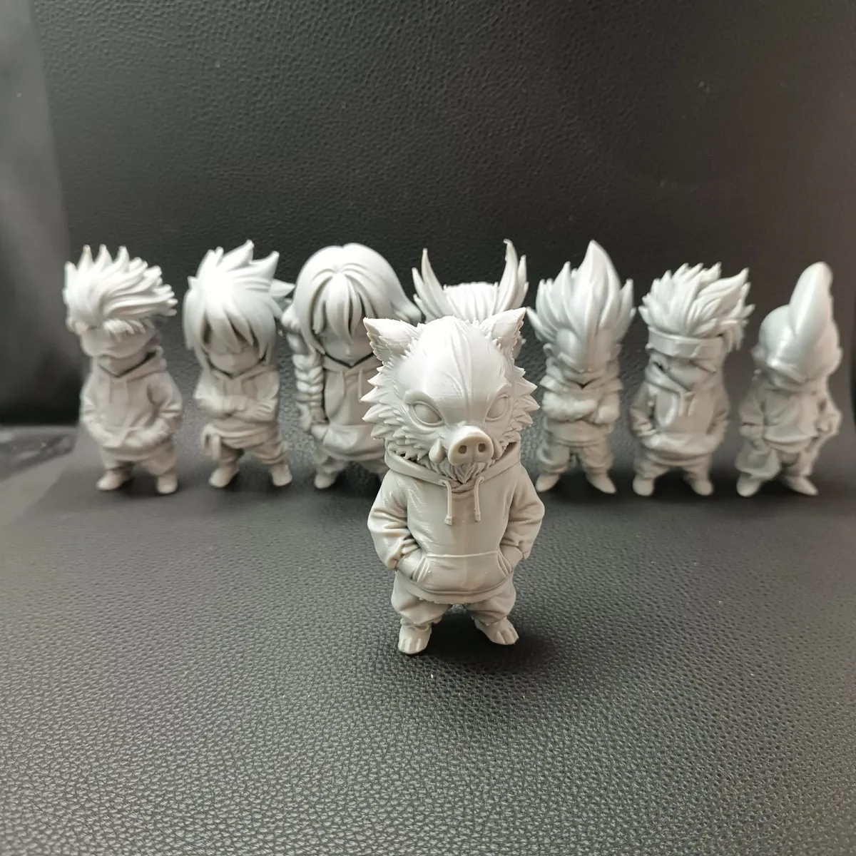 Chibi Anime Hood Series Inosuke Hashibira, photo 3 of 4 - Chibi Anime Hood Series Inosuke Hashibira Figurines & Collectibles