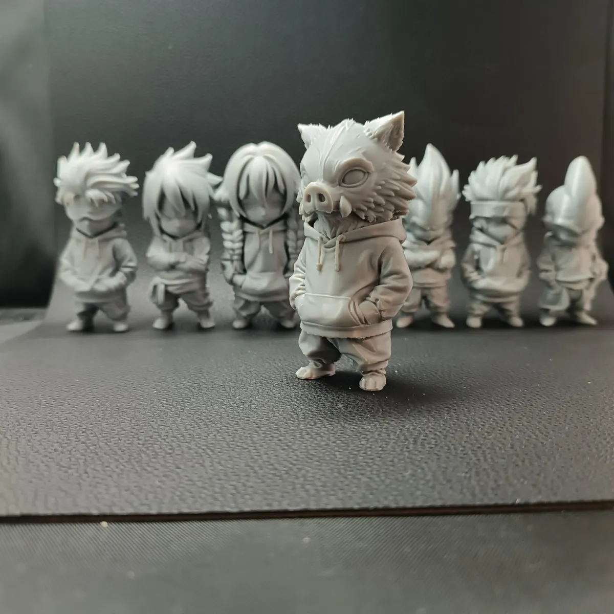 Chibi Anime Hood Series Inosuke Hashibira, photo 4 of 4 - Chibi Anime Hood Series Inosuke Hashibira Figurines & Collectibles