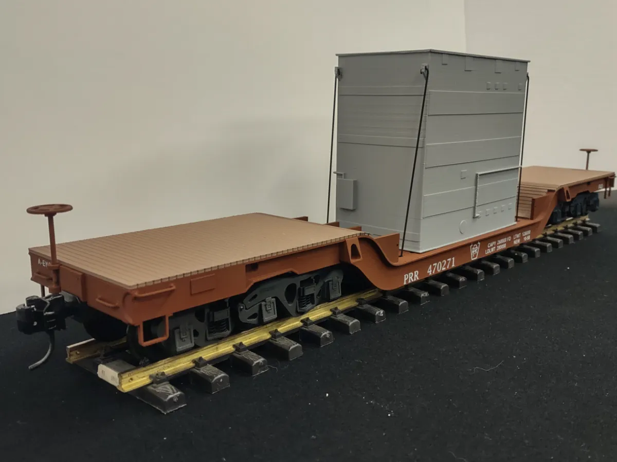 1:29 G Gauge 58' Depressed Center Flatcar