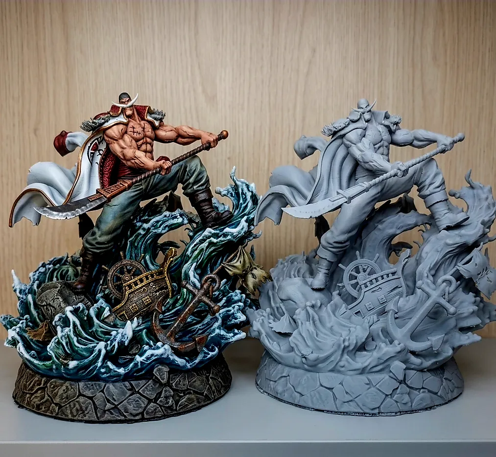 Edward Newgate - Whitebeard, photo 3 of 4 - Edward Newgate - Whitebeard Figurines & Collectibles