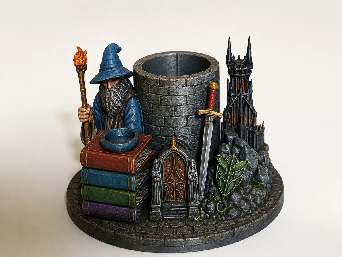 LOTR INSPIRED PENCIL HOLDER - Desk Organisers, in stock in India
