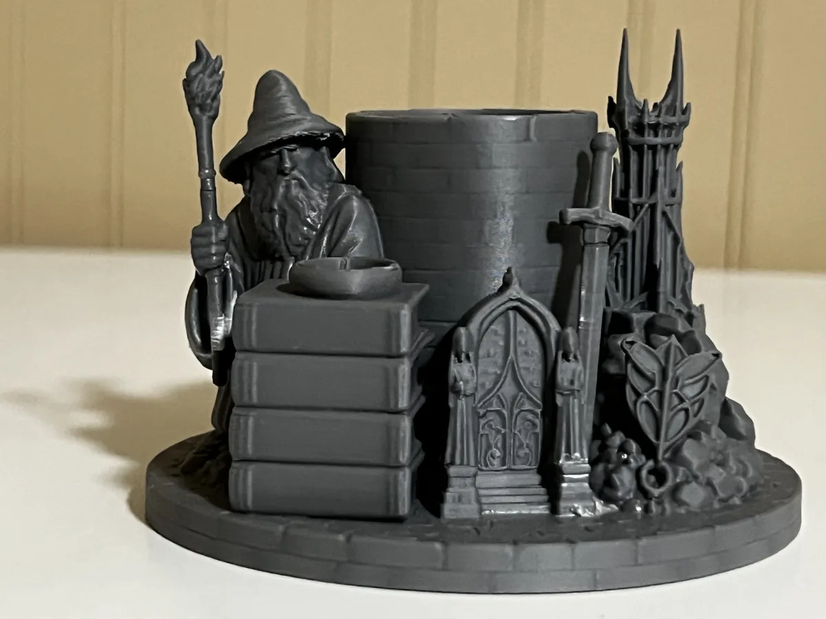 LOTR INSPIRED PENCIL HOLDER, photo 2 of 4 - LOTR INSPIRED PENCIL HOLDER Generative Art