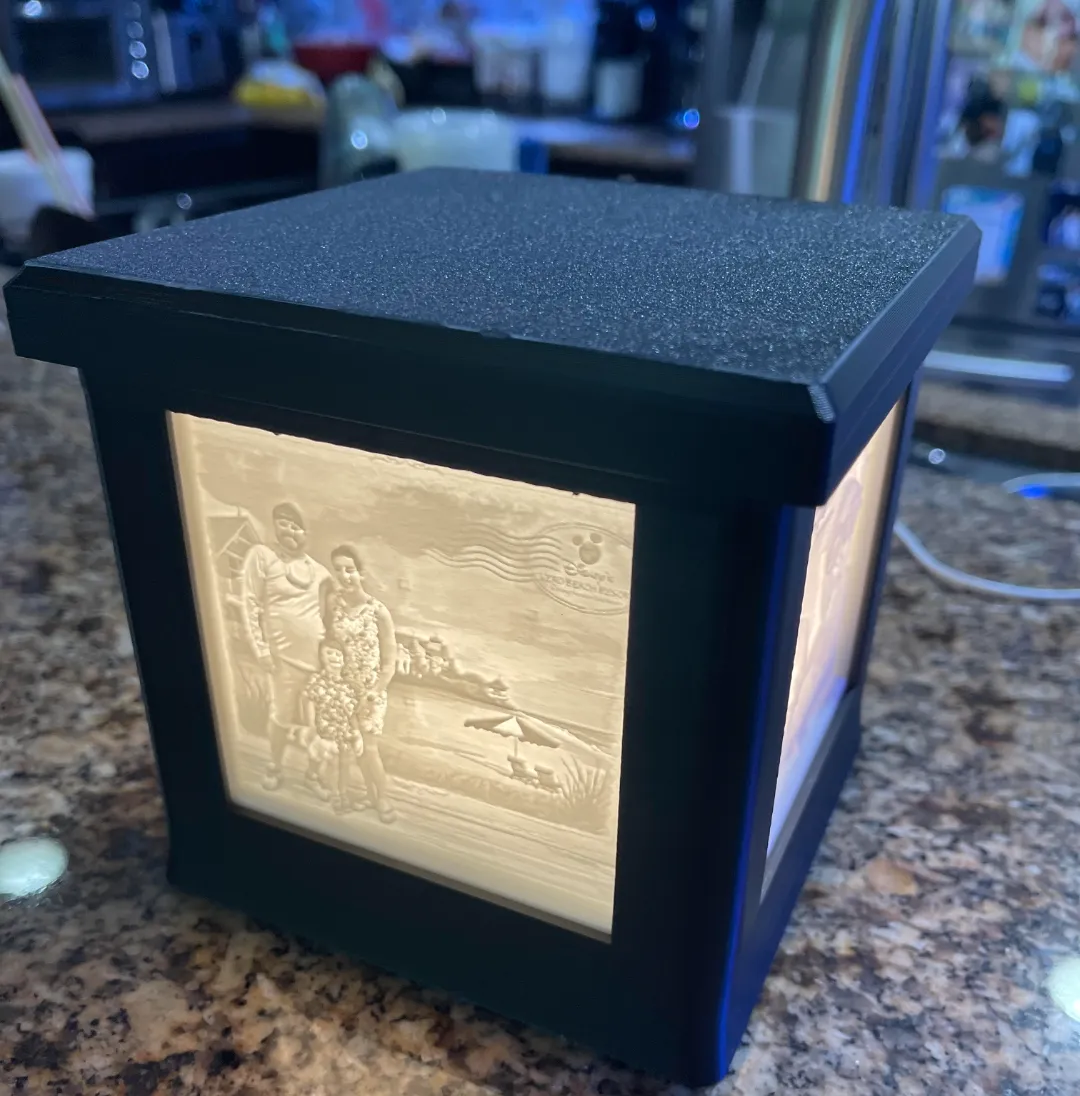 Night Light Lithophane Box.