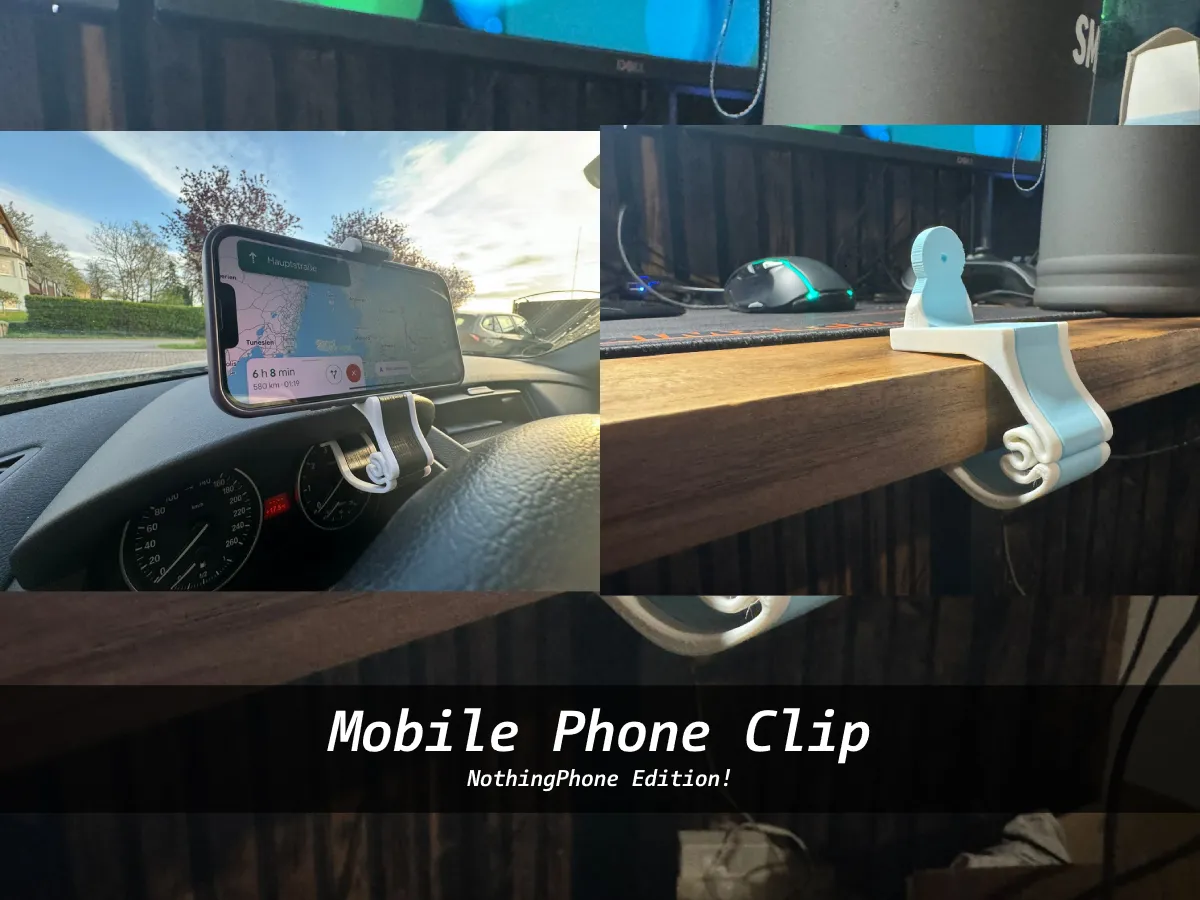 NothingPhone Edition Car Vent Clip, photo 2 of 2 - NothingPhone Edition Car Vent Clip Car & Vehicle