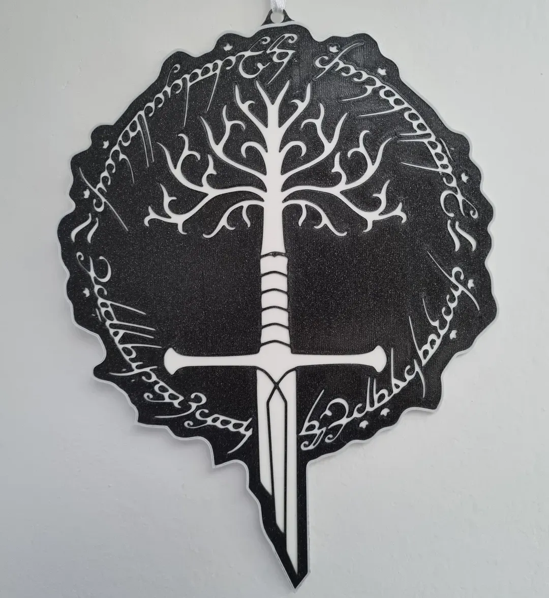 The Lord of the Rings - TREE of GONDOR - 2D Art, in stock in India