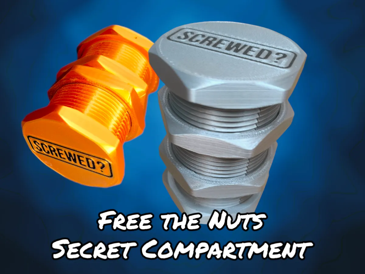 SCREWED? Clever Nutcase Puzzle Box