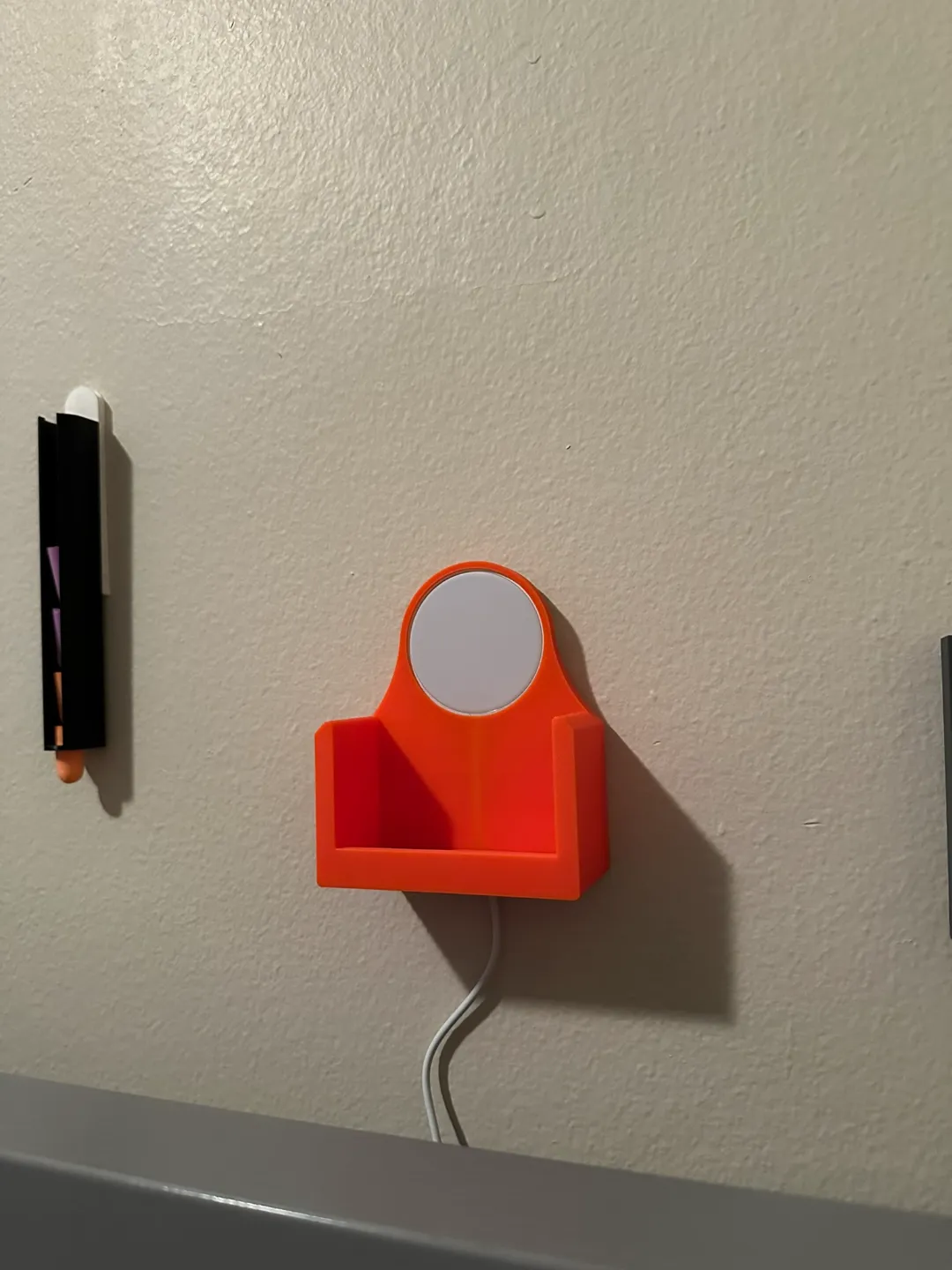 Simple iPhone MagSafe Wall Mounted Shelf 3M Strips, photo 3 of 4 - Simple iPhone MagSafe Wall Mounted Shelf 3M Strips Household