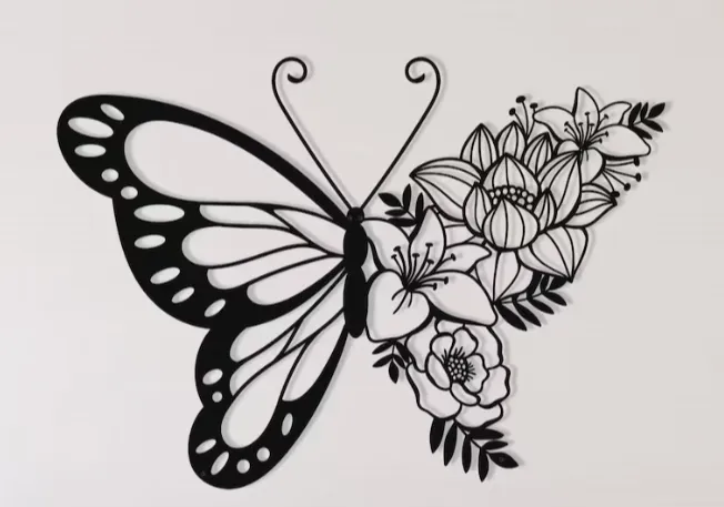 Butterfly wall art - Animal & Wildlife Wall Art, in stock in India