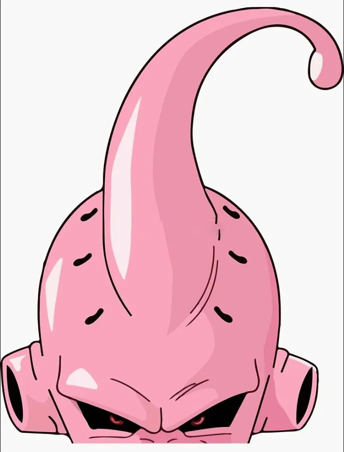 Kid Boo Dragon Ball Z Sticker, photo 2 of 2 - Kid Boo Dragon Ball Z Sticker Toys & Games
