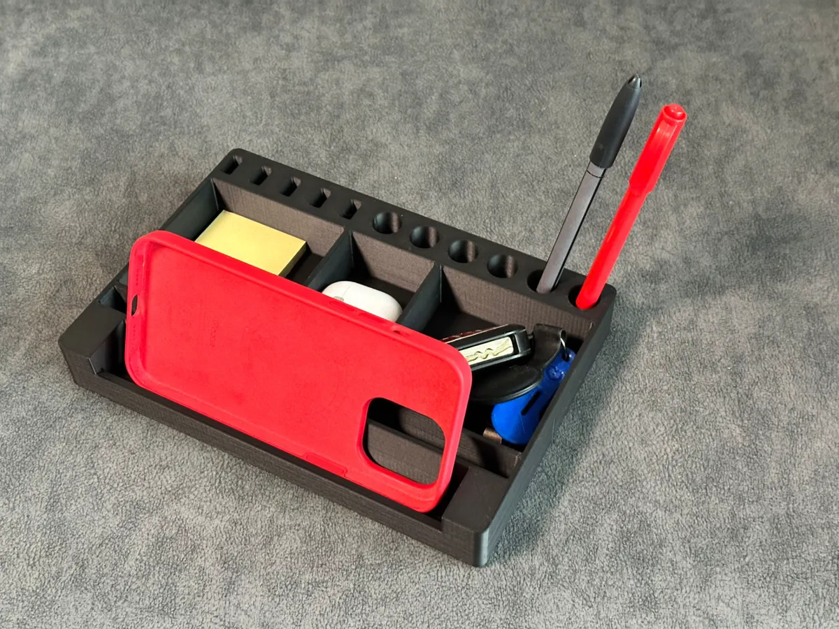 Office Desk Organizer Phone Stand, photo 4 of 4 - Office Desk Organizer Phone Stand Household
