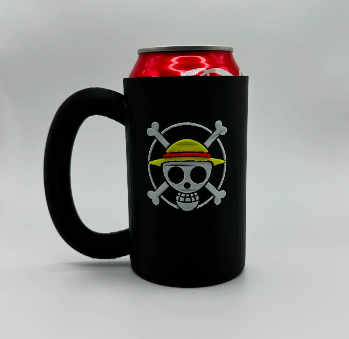 Straw Hat Soda Koozie, photo 2 of 3 - Straw Hat Soda Koozie Jewellery & Accessories