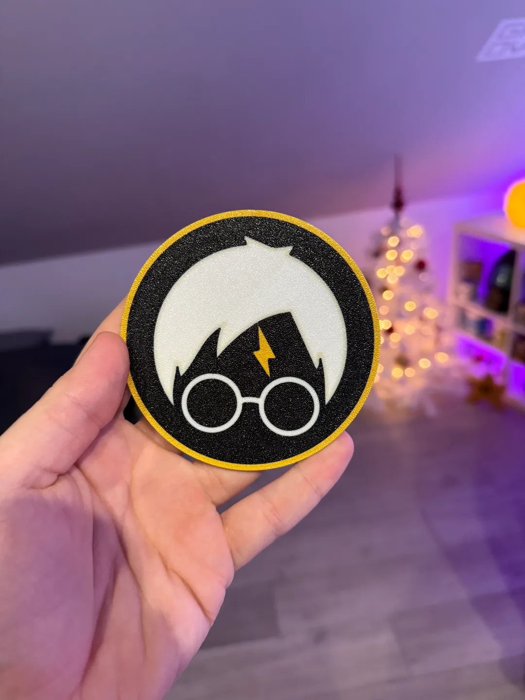 Harry Potter HP Coaster Coasters Untersetzer, photo 3 of 4 - Harry Potter HP Coaster Coasters Untersetzer Home Decor Items