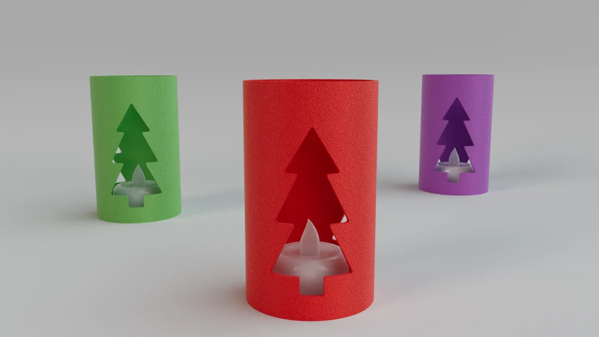 Christmas candle holder, photo 3 of 3 - Christmas candle holder Household
