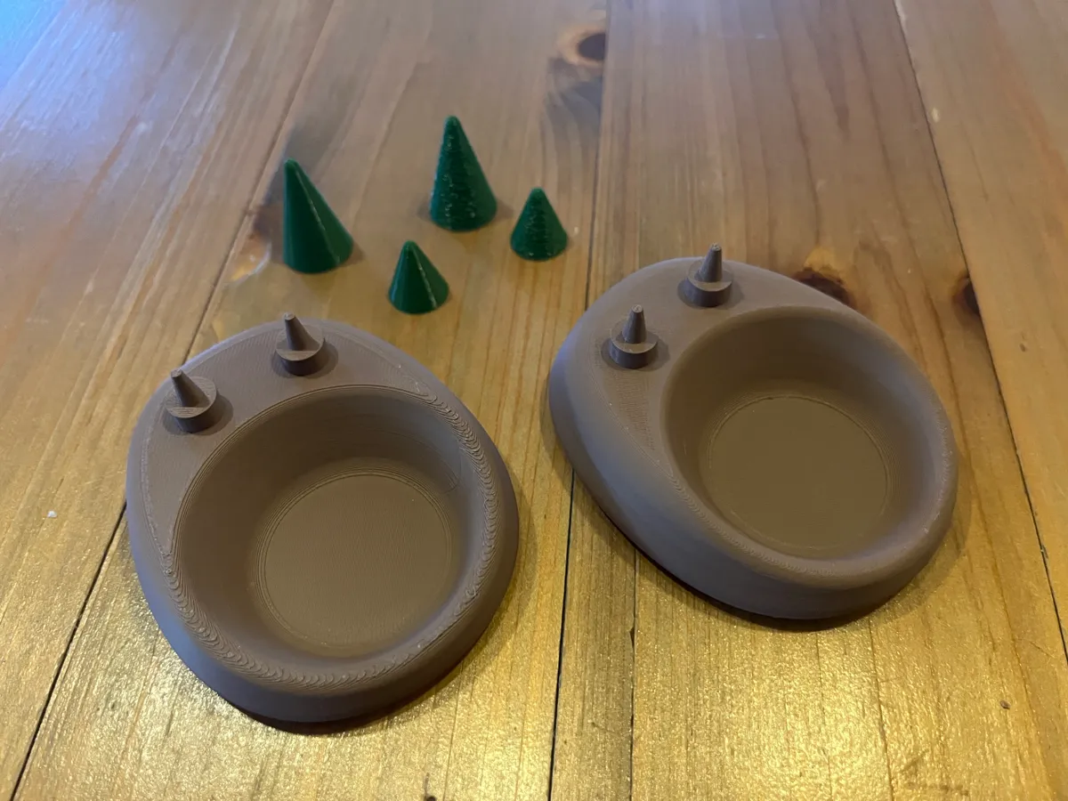 Tea Light Holder - Forest Mountain, photo 2 of 4 - Tea Light Holder - Forest Mountain Home Decor Items